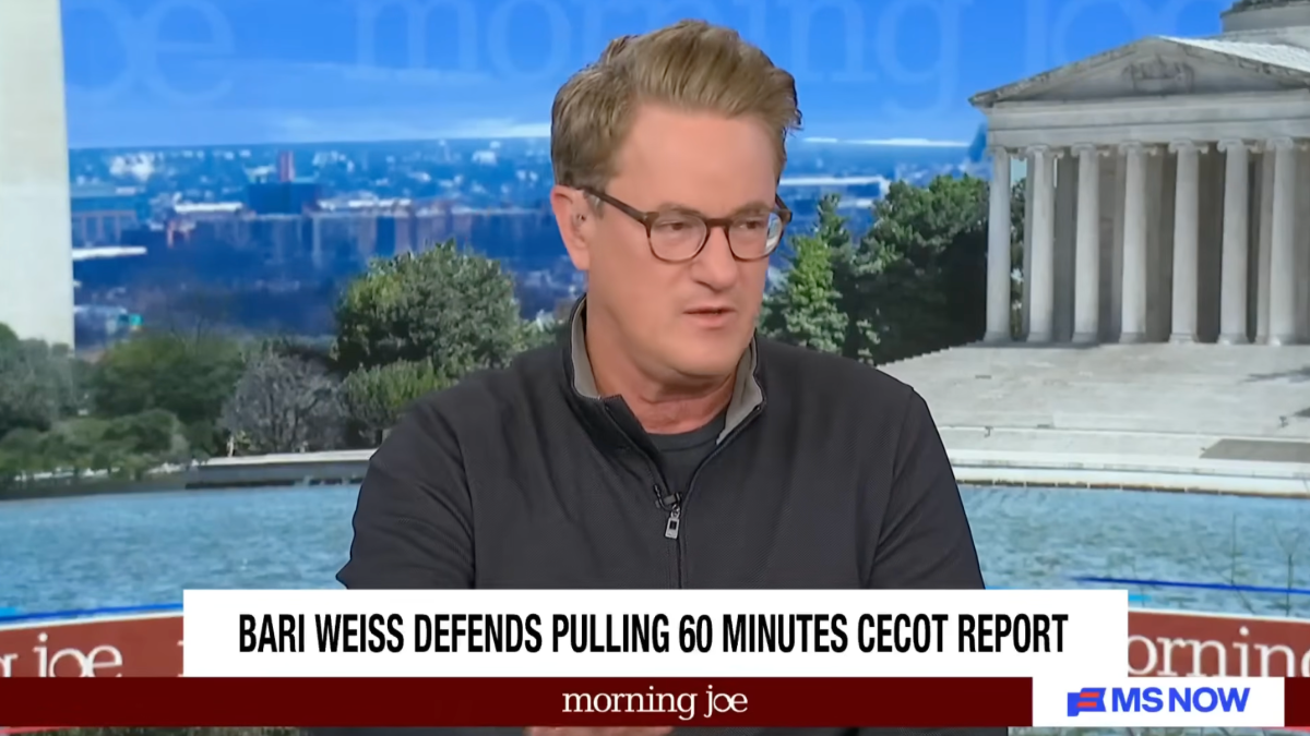 Joe Scarborough Says There Was ‘No Good Reason’ for Bari Weiss to Spike ‘60 Minutes’ Piece | Video
